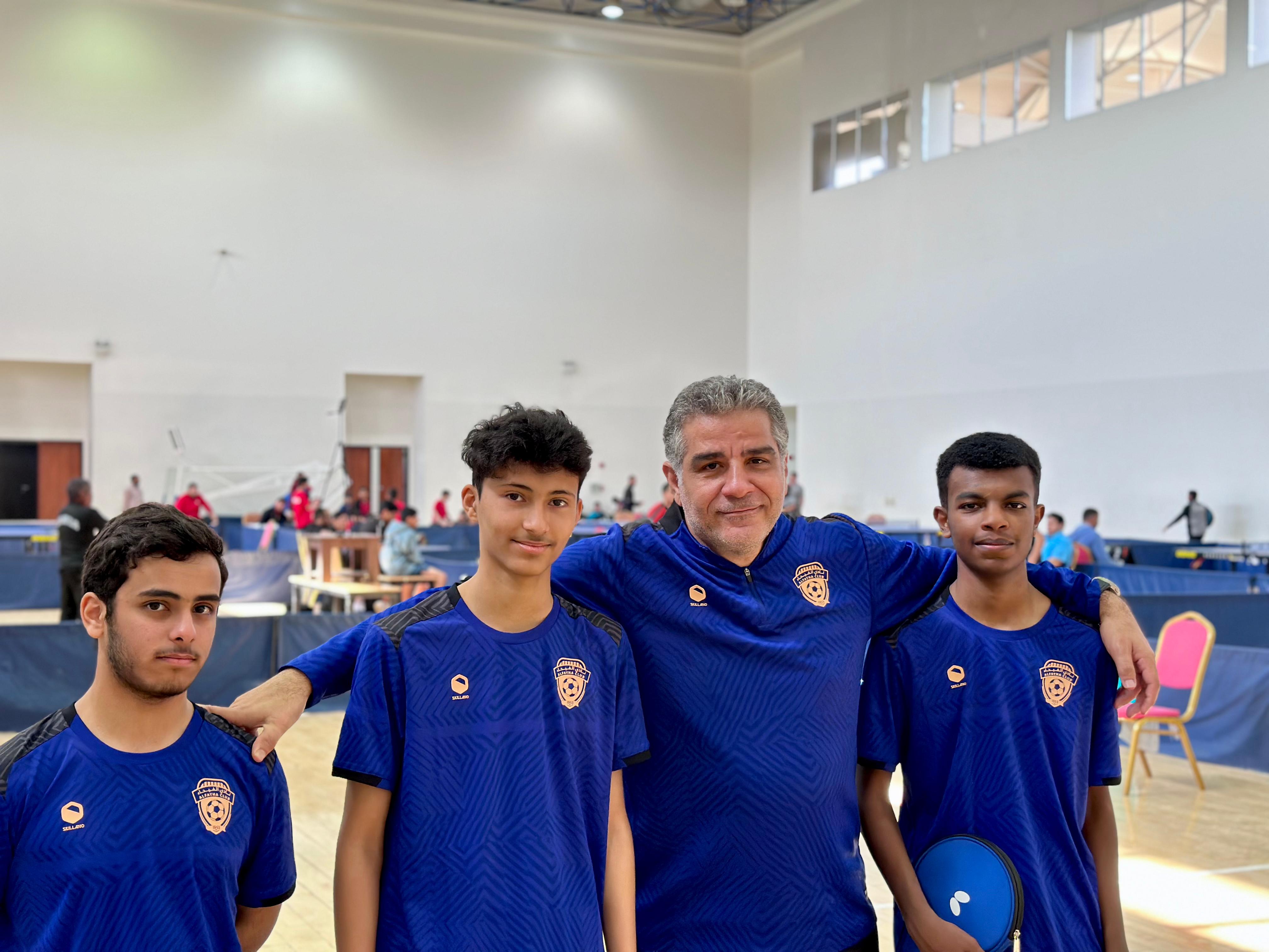 شباب الفيحاء لكرة الطاولة يحققون المركز السادس في بطولة المملكة لأندية الدرجة الثانية